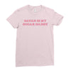 Satan Is My Sugar Daddy Ladies Fitted T-Shirt