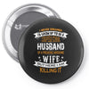 Super Cool Husband Of A Freaking Awesome Wife Pin-back button