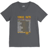 Virgo Facts Zodiac V-Neck Tee