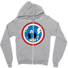 angry captain Zipper Hoodie