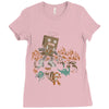 robotron wreaks havoc Ladies Fitted T-Shirt
