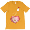 Mom and Baby are Connected to the Heart T-Shirt