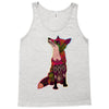 floral fox Tank Top