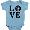 Love Star Trek Baby Bodysuit