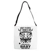 Life After Death Mess With My Baby Adjustable Strap Totes