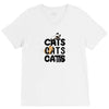cats cats cats V-Neck Tee
