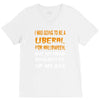 liberal for halloween V-Neck Tee
