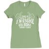 this is what an awesome grandma looks like Ladies Fitted T-Shirt
