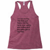 i'm not clumsy Racerback Tank