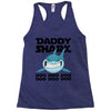 Daddy Shark Doo Doo Doo Racerback Tank