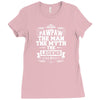 Pawpaw The Man The Myth The Legend Ladies Fitted T-Shirt