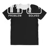 fishing   problem solved mens funny All Over Women's T-shirt