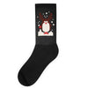 santa reindeer penguin christmas Socks
