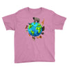 animal polygon around the planet Youth Tee