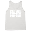 pro life, pro god, pro gun Tank Top