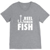reel legend funn V-Neck Tee