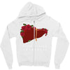 liver cancer awareness Zipper Hoodie
