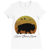 roam sweet roam slouchy Ladies Fitted T-Shirt