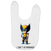 i don't do mornings Baby Bibs