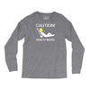 caution men at work Long Sleeve Shirts
