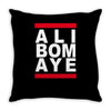 ali bomaye Throw Pillow