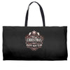 christmas happy new years Weekender Totes