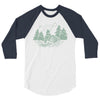 Camping Green 3/4 Sleeve Shirt