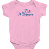 fish whisperer funny Baby Onesie