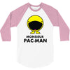 monsieur pacman 3/4 Sleeve Shirt