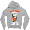 pumpkin spice latte Zipper Hoodie
