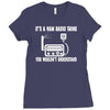 it`s a ham radio thing you wouldnt understand Ladies Fitted T-Shirt