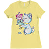 mice cream Ladies Fitted T-Shirt