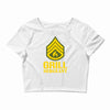 grill sergeant military Crop Top