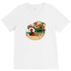 an amazing sand castle V-Neck Tee