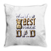 yorkie dad Throw Pillow