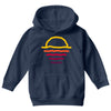 sunset line Youth Hoodie
