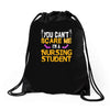 nursing student Drawstring Bags