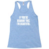 i'm beautiful Racerback Tank