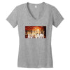 Moto Autumn Women's V-Neck T-Shirt