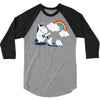 rainbow 3/4 Sleeve Shirt