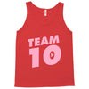 team 10 light pink Tank Top