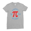 happy pi day Ladies Fitted T-Shirt