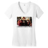 just a bunch of hocus pocus sanderson sisters Women's V-Neck T-Shirt