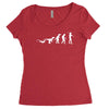 icke evolution Women's Triblend Scoop T-shirt