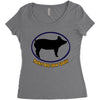 hog show family Women's Triblend Scoop T-shirt