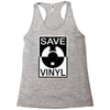 save the vinyl Racerback Tank