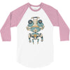 grumpy robot 3/4 Sleeve Shirt