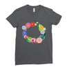 personalize baby name bodysuit Ladies Fitted T-Shirt