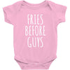 fries before guys Baby Onesie