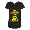 battle bus victory royale Maternity Scoop Neck T-shirt